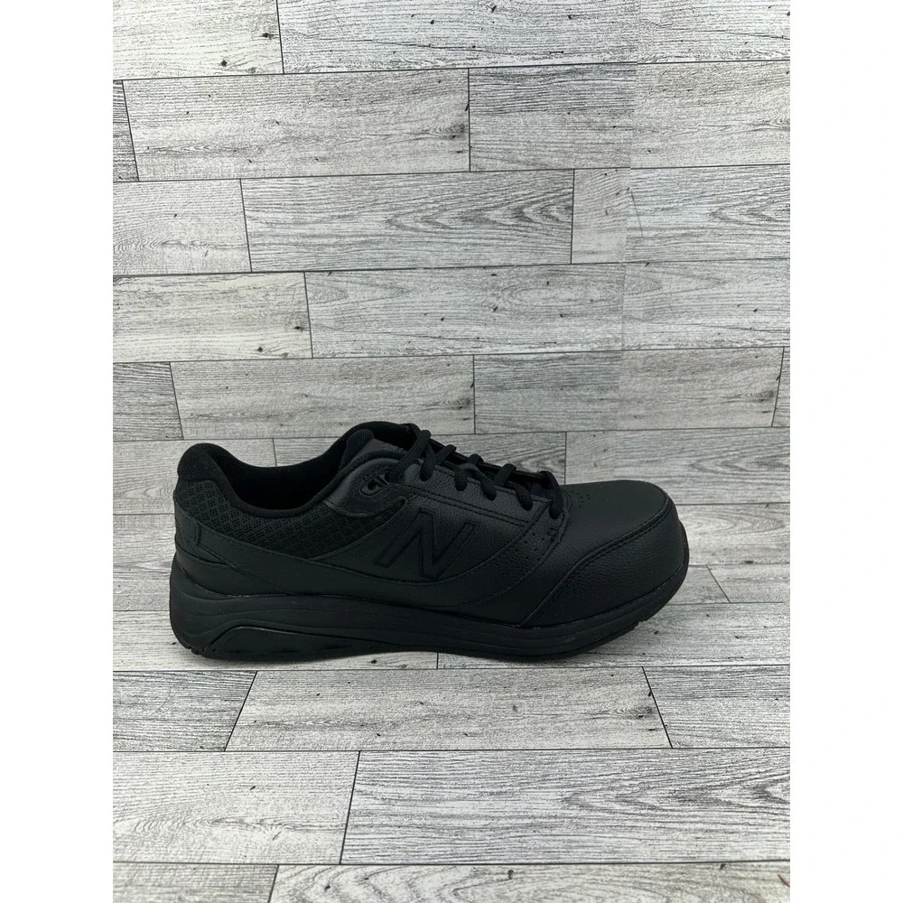 New Balance 928v3 Women Sz 10D Wide Black Leather Walking Shoes WW928BK3 Rollbar